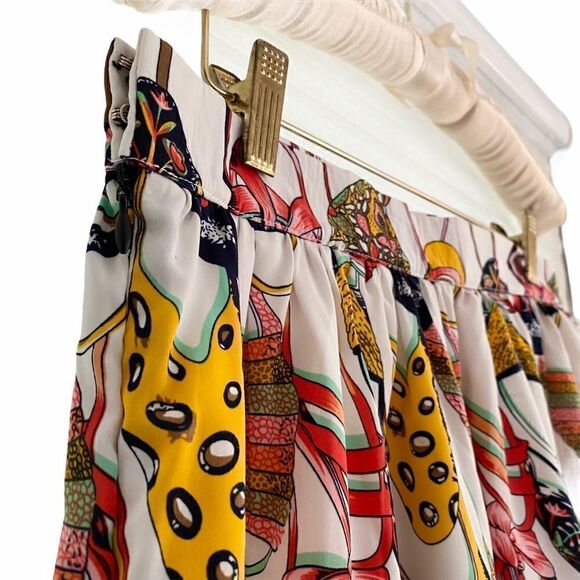 Vintage Handmade Maxi Skirt Shoes Design - Picture 4 of 5